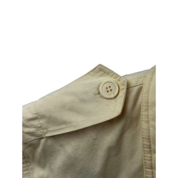 VTG SEARS Fieldmaster Sleeveless Utility Puffer Vest  Jacket W/Button Epaulets L - Picture 3 of 15